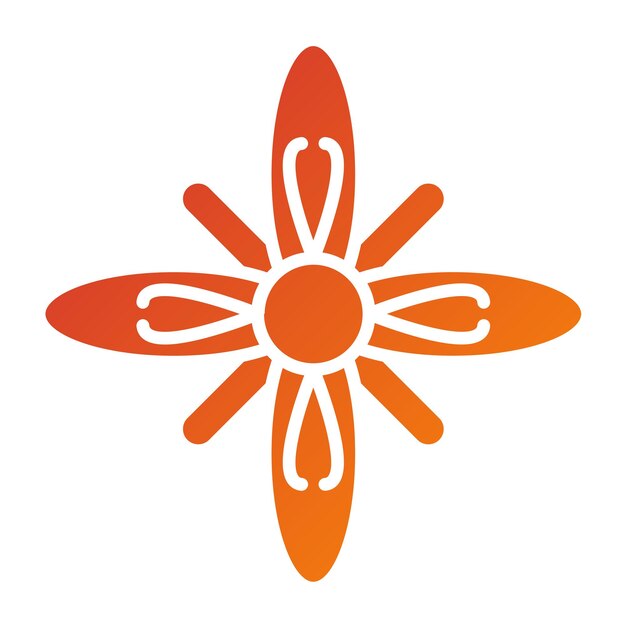Diseño vectorial del estilo del icono de la mostaza de ajo