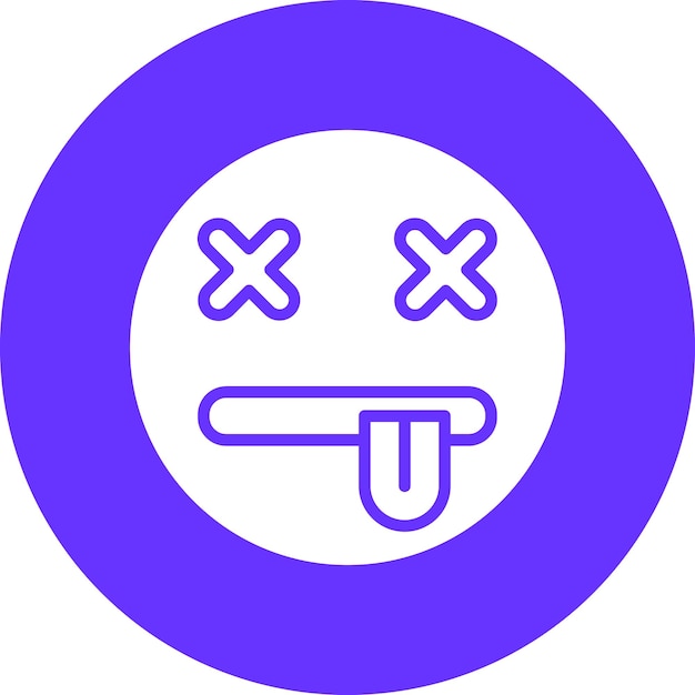 Diseño vectorial Estilo de icono muerto