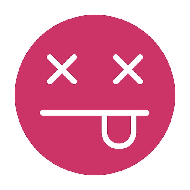 Diseño vectorial Estilo de icono muerto
