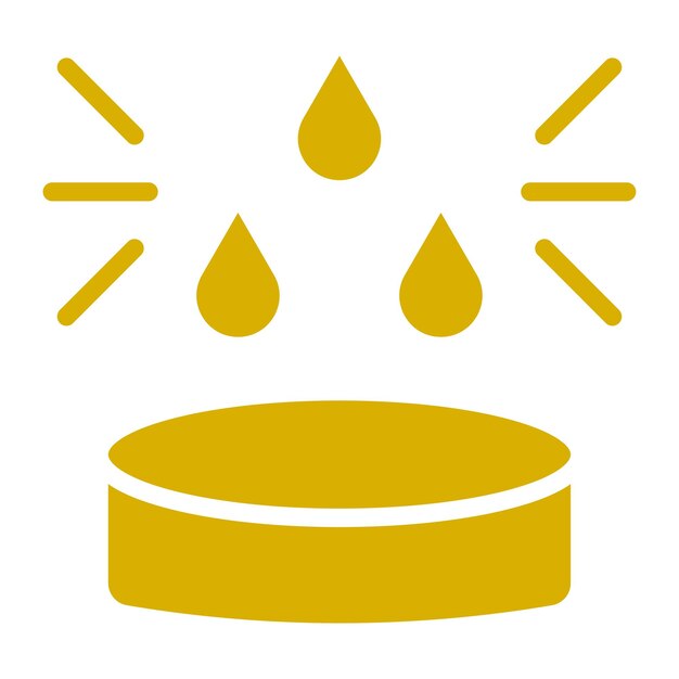 Diseño vectorial Estilo del icono de la muestra de sangre