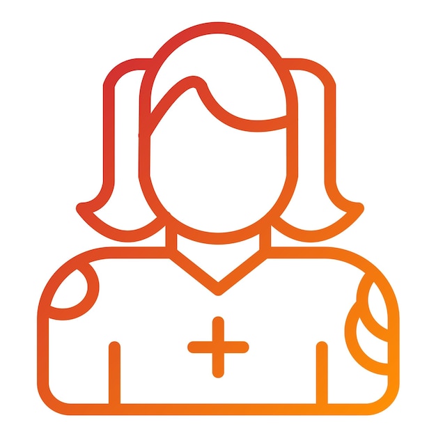 Diseño vectorial Estilo del icono de la mujer