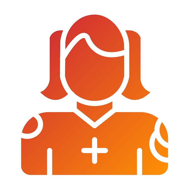 Diseño vectorial Estilo del icono de la mujer