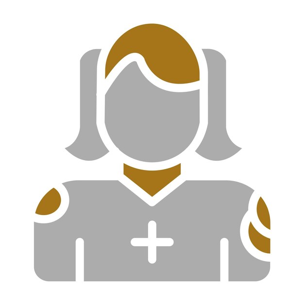 Diseño vectorial Estilo del icono de la mujer