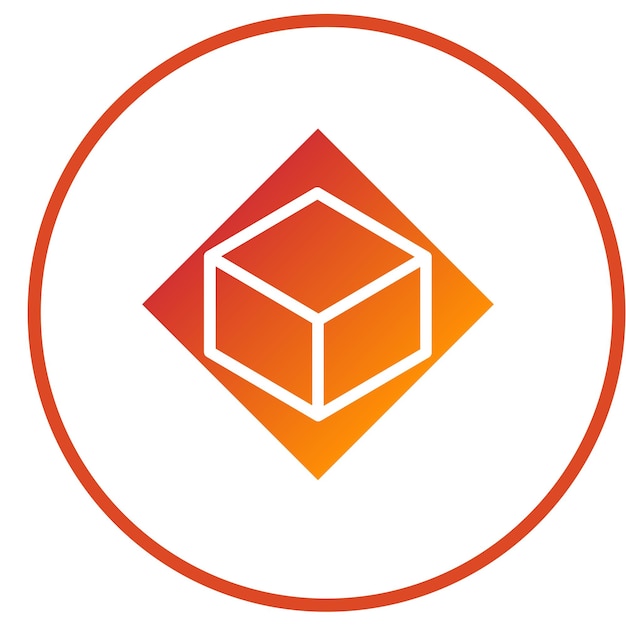 Diseño vectorial Estilo de icono de mundo aumentado