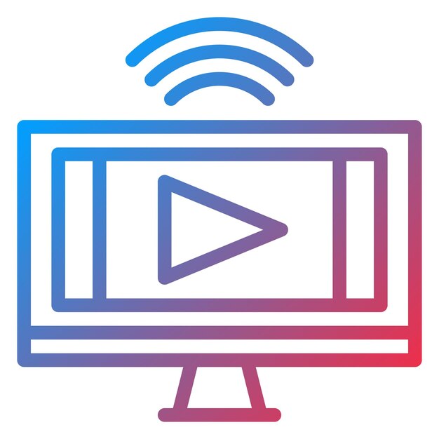 Diseño vectorial de estilo de icono de música en vivo