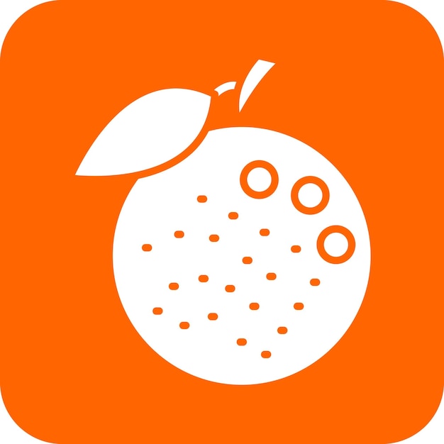 Diseño vectorial Estilo de icono naranja