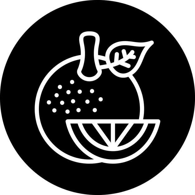Diseño vectorial Estilo de icono naranja
