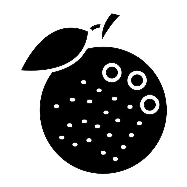Diseño vectorial Estilo de icono naranja