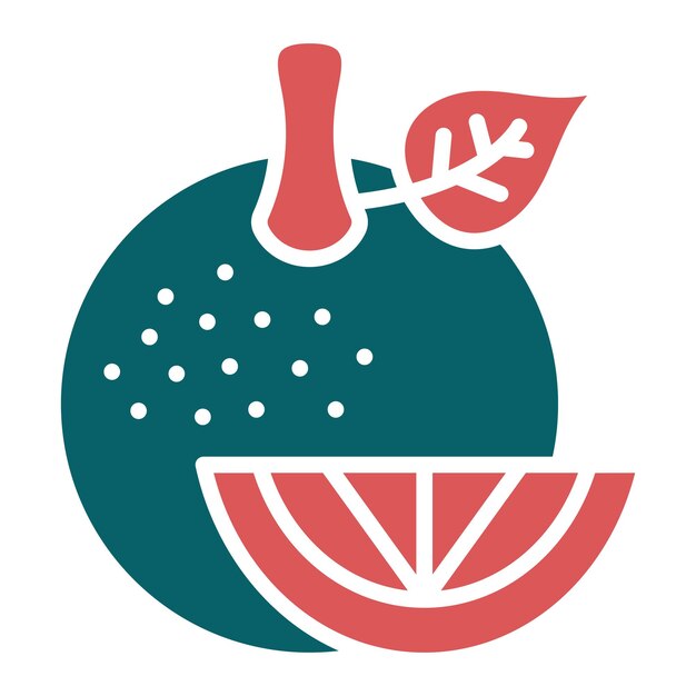 Diseño vectorial Estilo de icono naranja