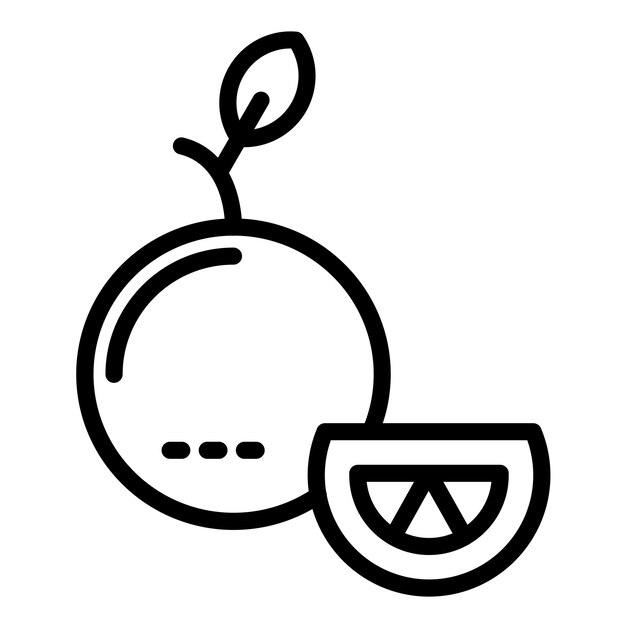 Diseño vectorial Estilo de icono naranja