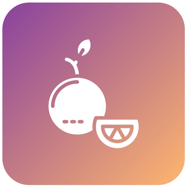 Diseño vectorial Estilo de icono naranja