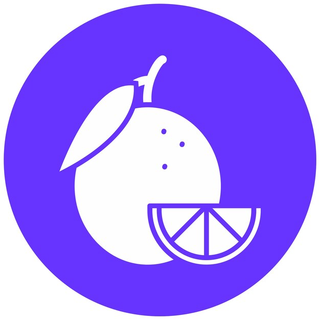 Diseño vectorial Estilo de icono naranja