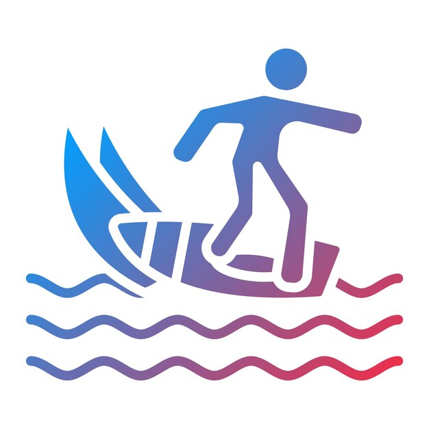 Diseño vectorial Estilo del icono de navegación de la persona