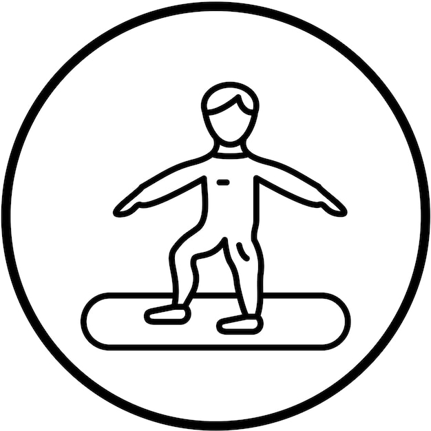Diseño vectorial Estilo del icono de navegación de la persona