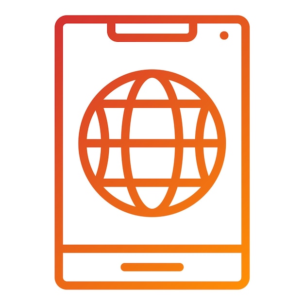 Diseño vectorial Estilo del icono de navegación