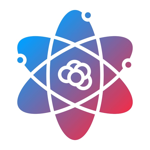 Diseño vectorial Estilo del icono de Necleus