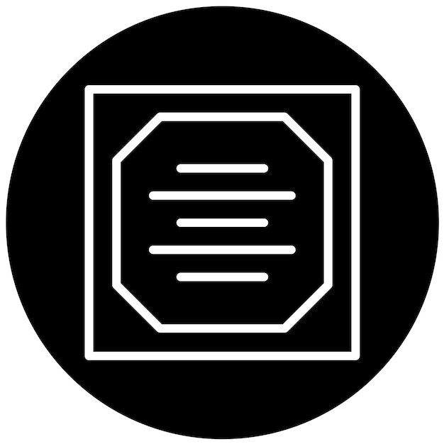 Diseño vectorial Estilo de icono de Northbridge