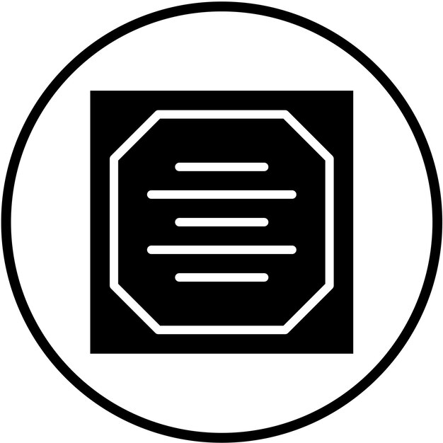 Diseño vectorial Estilo de icono de Northbridge