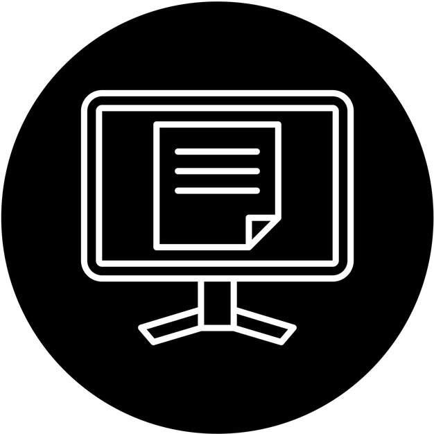 Diseño vectorial Estilo del icono de la nota adhesiva