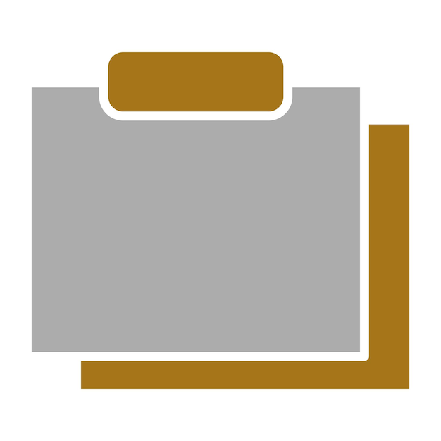 Diseño vectorial Estilo del icono de las notas adhesivas