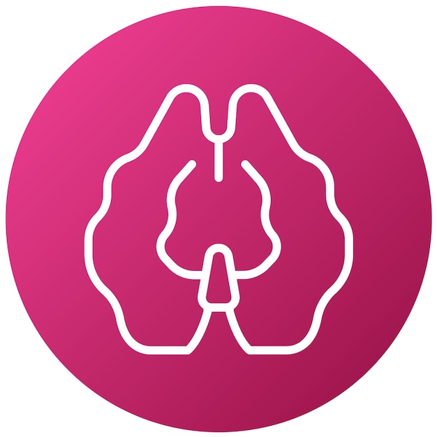 Diseño vectorial Estilo de icono de nuez