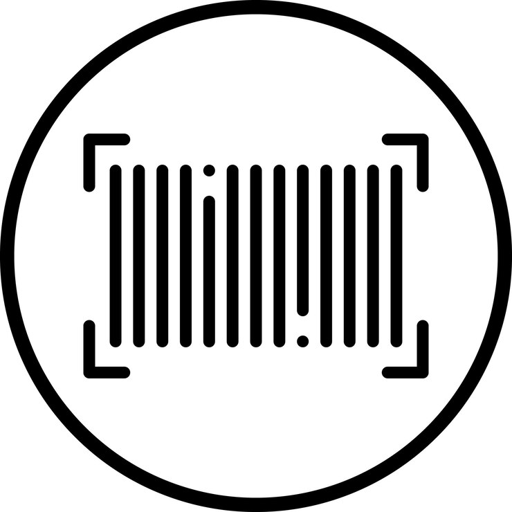 Vector diseño vectorial estilo del icono del número de serie