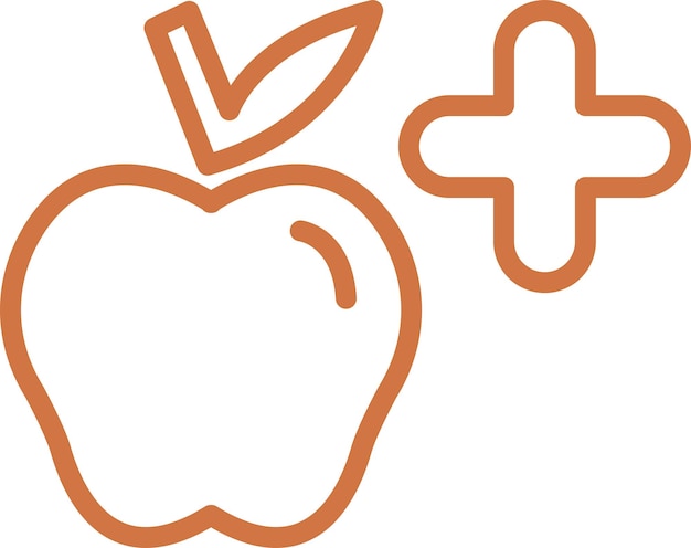 Diseño vectorial Estilo del icono de NutrientRich