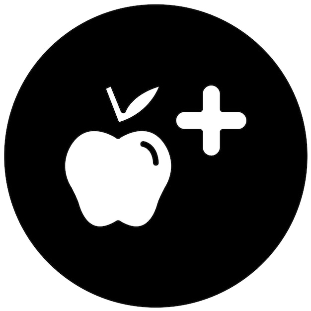 Diseño vectorial Estilo del icono de NutrientRich