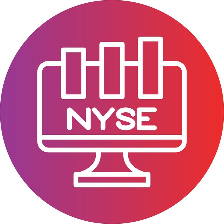 Vector diseño vectorial estilo de icono de nyse