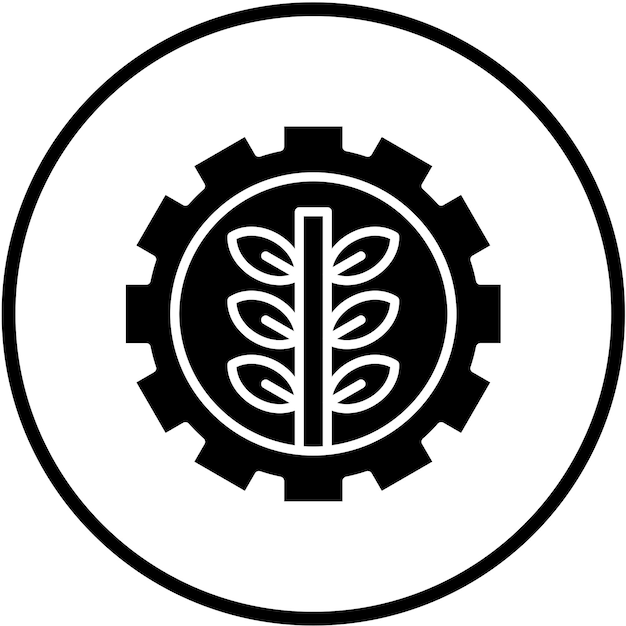 Diseño vectorial Estilo de icono de objeto ecológico