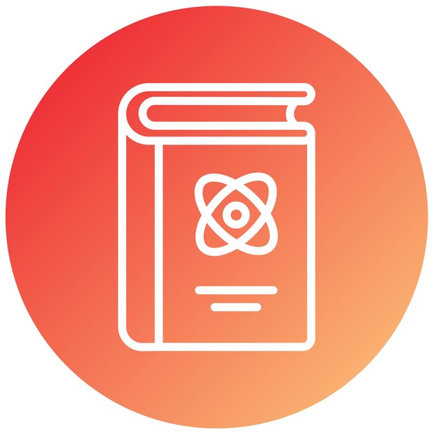 Diseño vectorial Estilo de icono de obra literaria