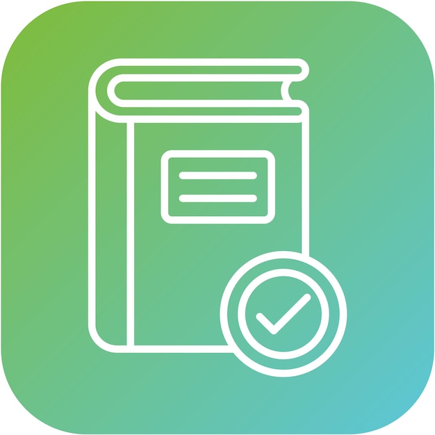 Diseño vectorial Estilo de icono de obra literaria