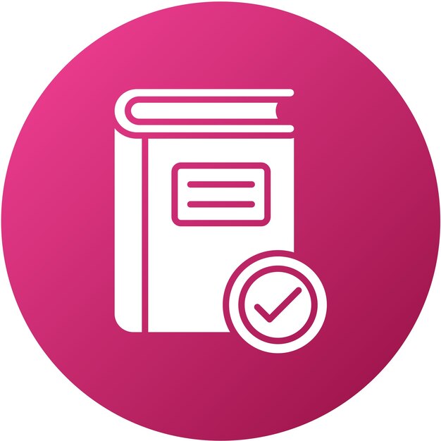 Diseño vectorial Estilo de icono de obra literaria