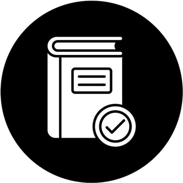 Diseño vectorial Estilo de icono de obra literaria