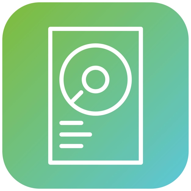 Diseño vectorial Estilo de icono ODD