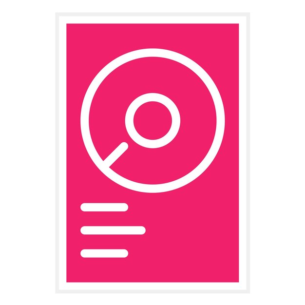 Diseño vectorial Estilo de icono ODD