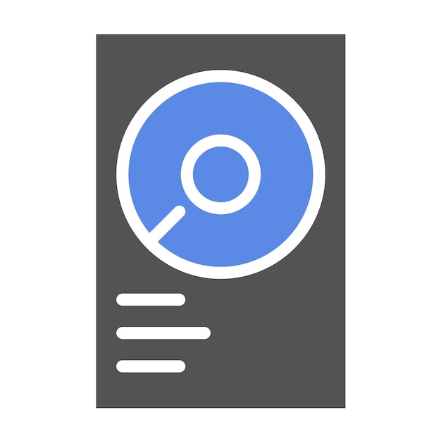 Diseño vectorial Estilo de icono ODD
