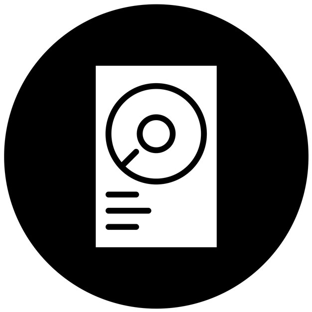 Diseño vectorial Estilo de icono ODD