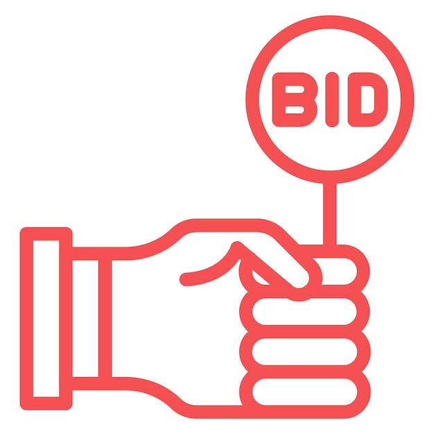 Diseño vectorial Estilo del icono de oferta ausente