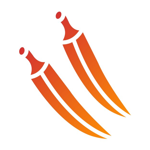 Diseño vectorial Estilo de icono Okra