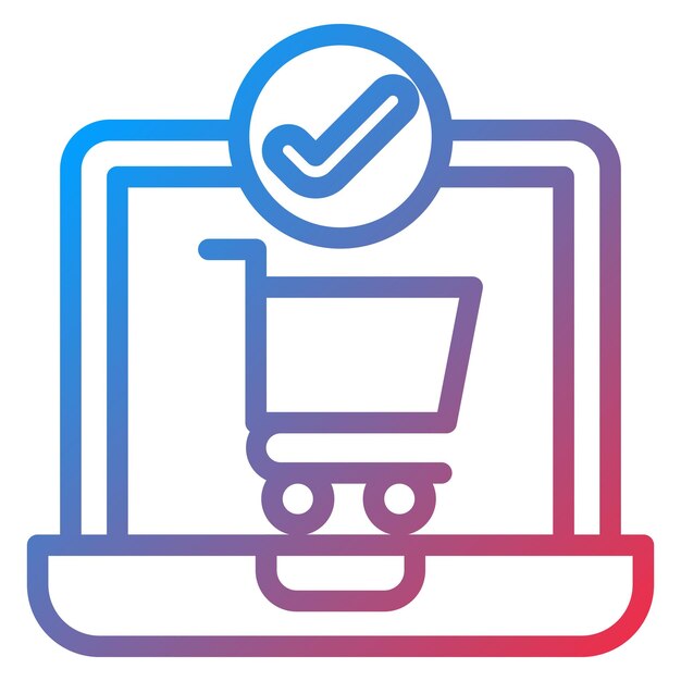 Diseño vectorial Estilo de icono de ordenamiento simple