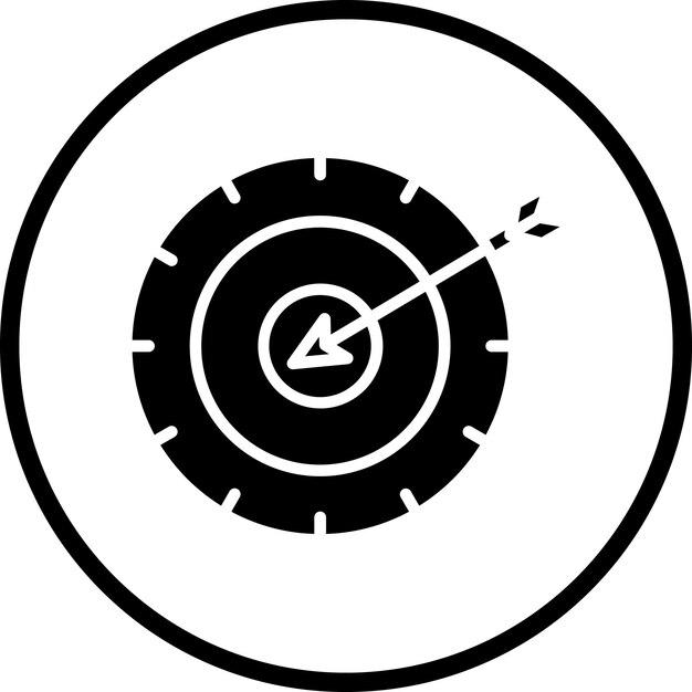 Diseño vectorial Estilo de icono de orientación conductual