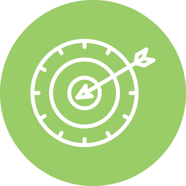 Diseño vectorial Estilo de icono de orientación conductual