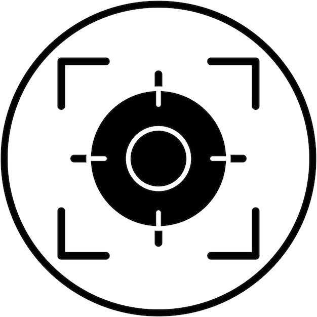 Diseño vectorial Estilo de icono de orientación granular