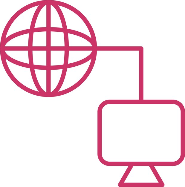 Diseño vectorial de estilo de icono de origen