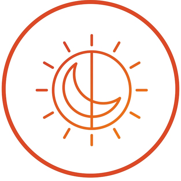 Diseño vectorial Estilo de icono oscuro