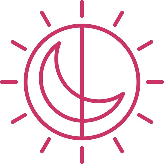 Diseño vectorial Estilo de icono oscuro