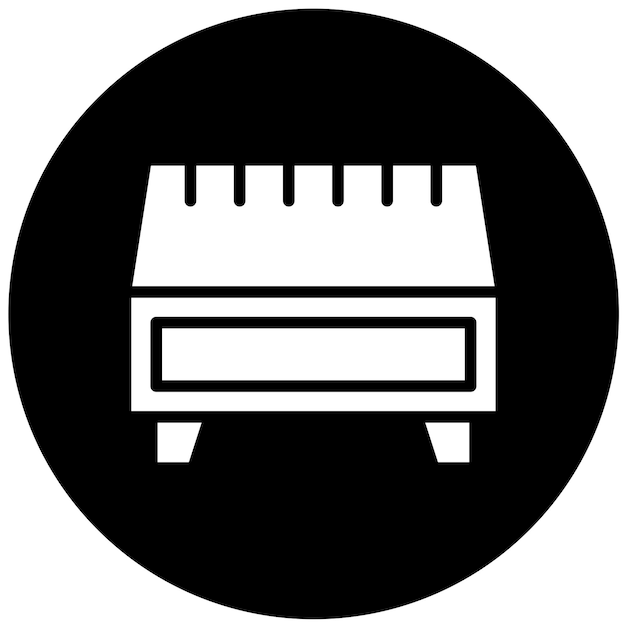 Diseño vectorial estilo icono otomano