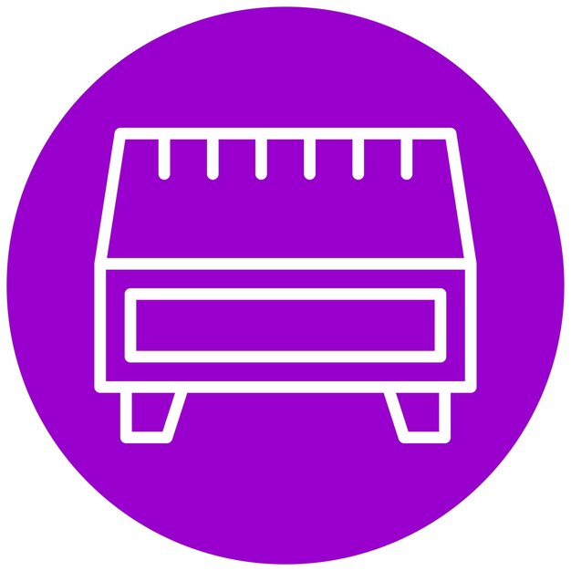 Diseño vectorial estilo icono otomano