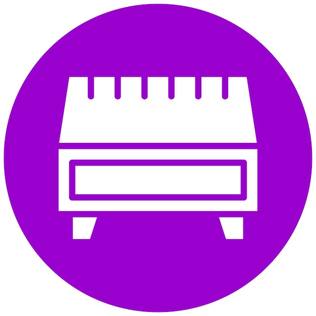 Diseño vectorial estilo icono otomano